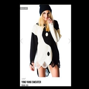 ☯️ UNIF “ YING YANG” SWEATER ☯️